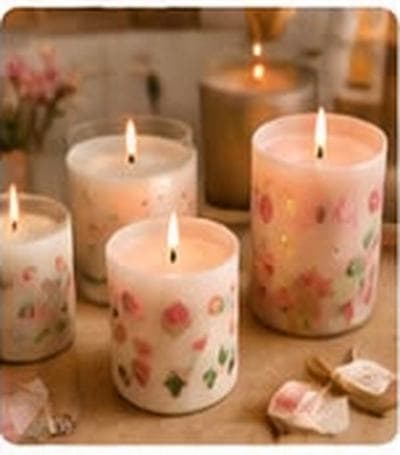 Velas decoradas